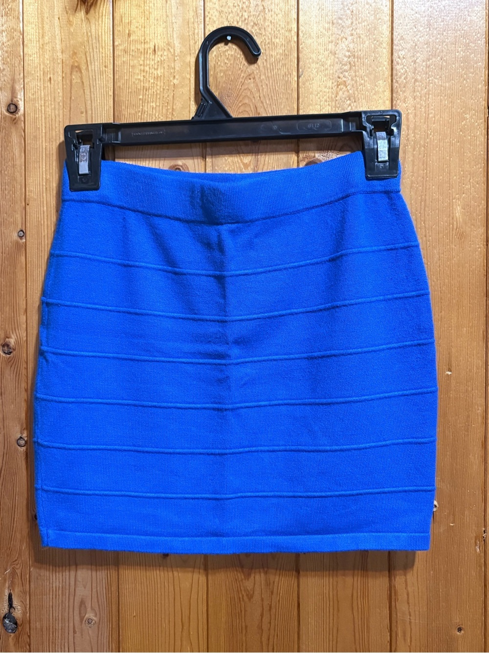 Blue Bandage Mini Skirt medium